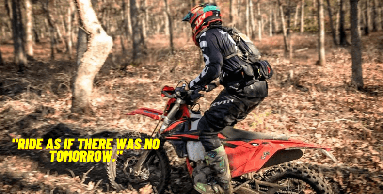 Dirt bike slogans