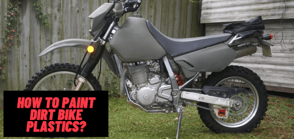 How to Paint Dirt Bike Plastics